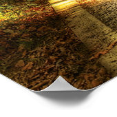 Landschap - Mijn reis, mijn pad Poster (Hoek)