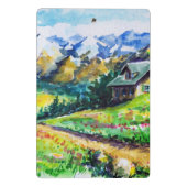 Landschap Mini Klembord (Achterkant)