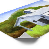 Landschap Mini-Poster Poster (Hoek)