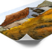 Landschap Mini-Poster Poster (Hoek)