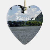 Landschap Minnesota Keramisch Ornament (Rechts)