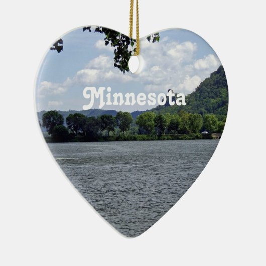 Landschap Minnesota Keramisch Ornament (Rechts)