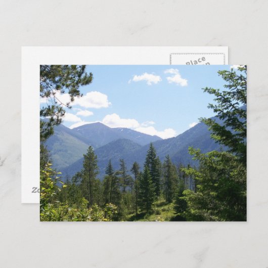 Landschap Montana Briefkaart (Voorkant / Achterkant)