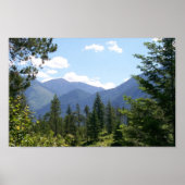 Landschap Montana Poster (Voorkant)