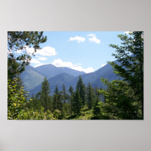 Landschap Montana Poster