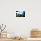 Landschap Montana Poster (Keuken)