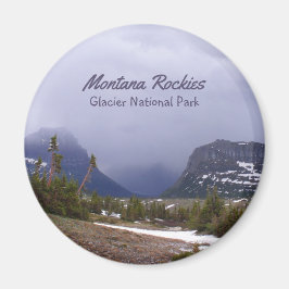 Landschap Montana Rockies Glacier Magneet