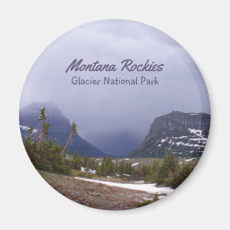 Landschap Montana Rockies Glacier Magneet