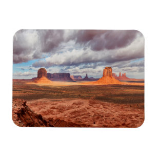 Landschap Monument Valley, AZ Magneet