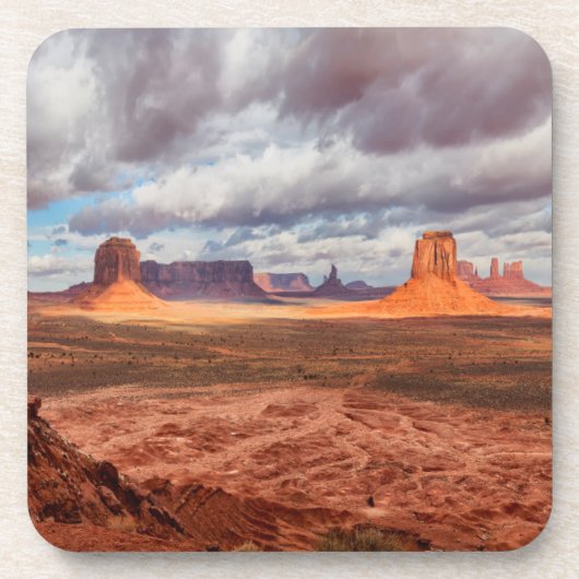 Landschap Monumentvallei, AZ Bier Onderzetter (Voorkant)