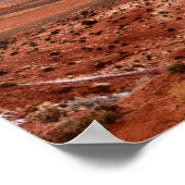 Landschap Monumentvallei, AZ Poster (Hoek)