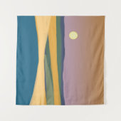 Landschap Moonrise Wandkleed (Voorkant (horizontaal))