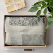 Landschap Mountain Flowers Ephemera Decoupage Tissuepapier (Geschenk)