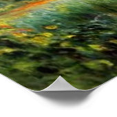 Landschap nabij Essoyes Poster (Hoek)