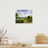 Landschap nabij Essoyes Poster (Keuken)