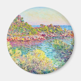 Landschap nabij Monte Carlo (door Claude Monet) Magneet