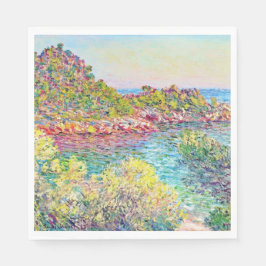 Landschap nabij Monte Carlo (door Claude Monet) Servet