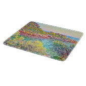 Landschap nabij Monte Carlo (door Claude Monet) Snijplank (Hoek)