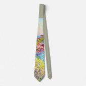 Landschap nabij Monte Carlo (door Claude Monet) Stropdas (Voorkant)