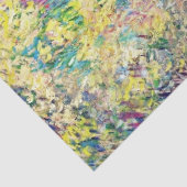 Landschap nabij Monte Carlo (door Claude Monet) Tissuepapier (Detail)