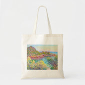 Landschap nabij Monte Carlo (door Claude Monet) Tote Bag (Voorkant)