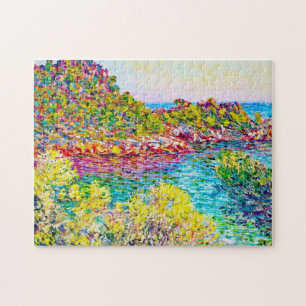 Landschap nabij Montecarlo, 1883 Claude Monet Legpuzzel
