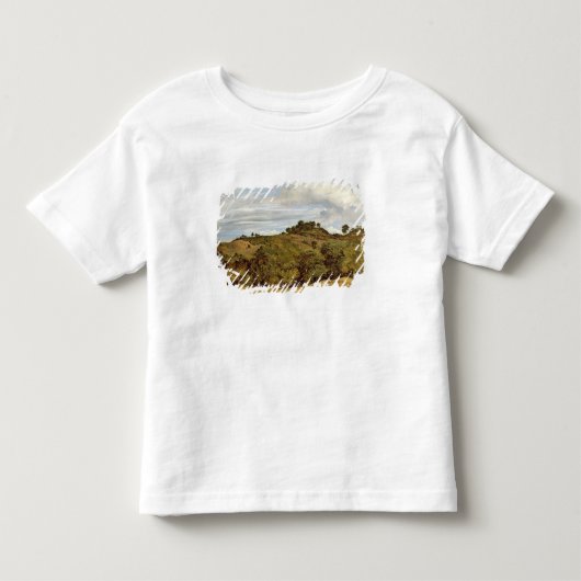 Landschap nabij Olevano, 1822 Kinder Shirts (Voorkant)