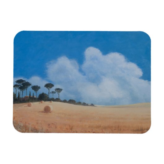 Landschap nabij Paganico 2012 Magneet (Horizontaal)