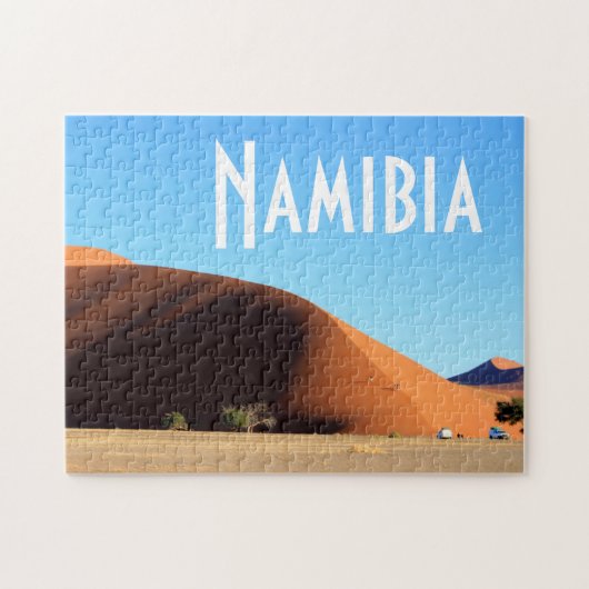 Landschap Namibië Sand Dune Legpuzzel (Horizontaal)