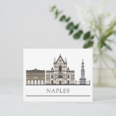 Landschap | Napels, Italië Briefkaart (Staand voorkant)