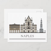 Landschap | Napels, Italië Briefkaart (Voorkant / Achterkant)