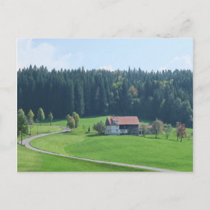 landschap , natuur , beieren , duitsland , alpen , briefkaart