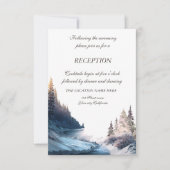 Landschap, Natuur, bosontvangst Kaart (Voorkant)