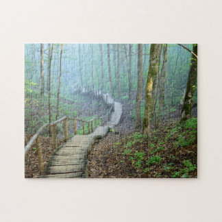  landschap Natuur Forest Jigzaag Puzzle Legpuzzel