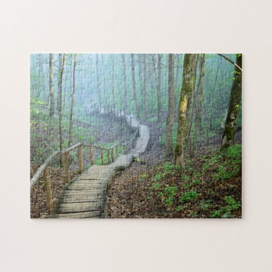  landschap Natuur Forest Jigzaag Puzzle Legpuzzel (Horizontaal)