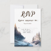 Landschap, Natuur, Forest RSVP Kaart (Voorkant)