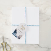 Landschap, Natuur, Labels met bosgrond Cadeaulabel (Met Touw)