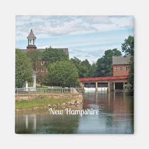 Landschap New Hampshire Magneet