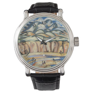 Landschap, New Mexico door Marsden Hartley, Fijne  Horloge