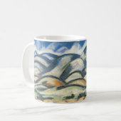 Landschap, New Mexico door Marsden Hartley, Fijne  Koffiemok (Voorkant links)