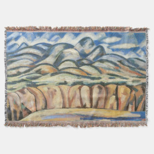 Landschap, New Mexico door Marsden Hartley, Fine A Deken