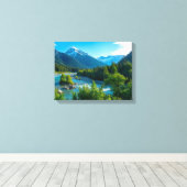 Landschap No. 10, Landschap Serie Canvasprint Canvas Afdruk (Insitu (Houten vloer))