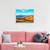 Landschap No. 14, Landschap Serie Canvasprint Canvas Afdruk (Insitu (Woonkamer))