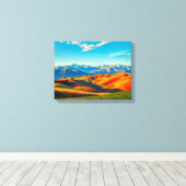 Landschap No. 14, Landschap Serie Canvasprint Canvas Afdruk (Insitu (Houten vloer))
