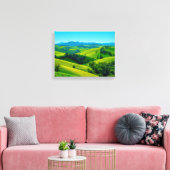 Landschap No. 15, Landschap Serie Canvasprint Canvas Afdruk (Insitu (Woonkamer))