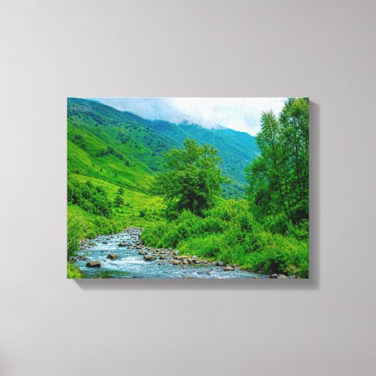 Landschap No. 16, Landschap Serie Canvasprint Canvas Afdruk (Voorkant)