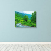 Landschap No. 16, Landschap Serie Canvasprint Canvas Afdruk (Insitu (Houten vloer))