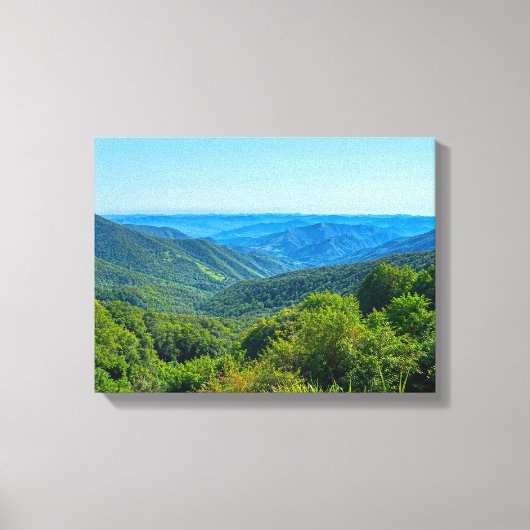 Landschap No. 18, Landschap Serie Canvasprint Canvas Afdruk (Voorkant)