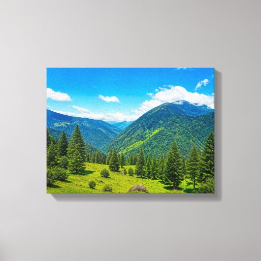 Landschap No. 19, Landschap Serie Canvasprint Canvas Afdruk (Voorkant)