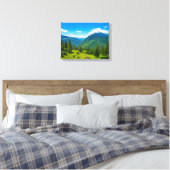 Landschap No. 19, Landschap Serie Canvasprint Canvas Afdruk (Insitu (Slaapkamer))